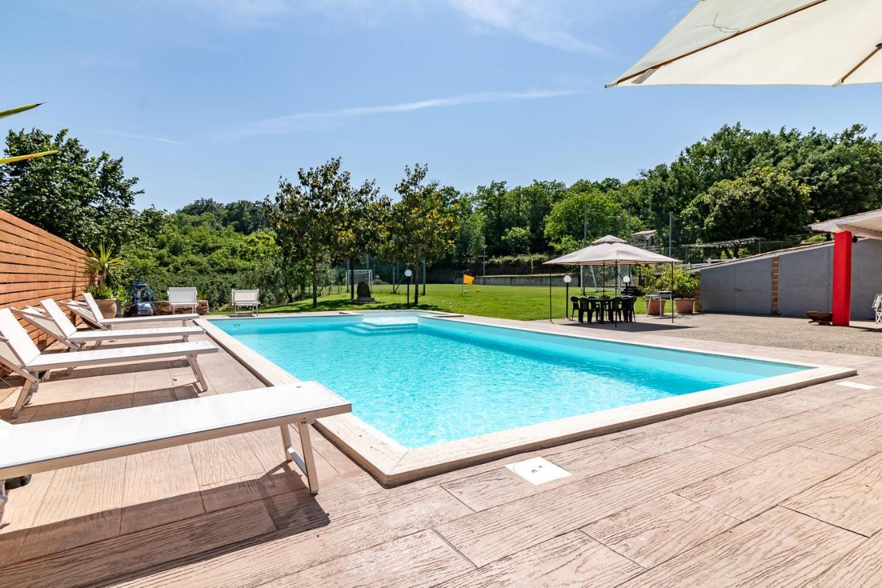 Villa Vacanze La Quercia Carbognano Екстериор снимка