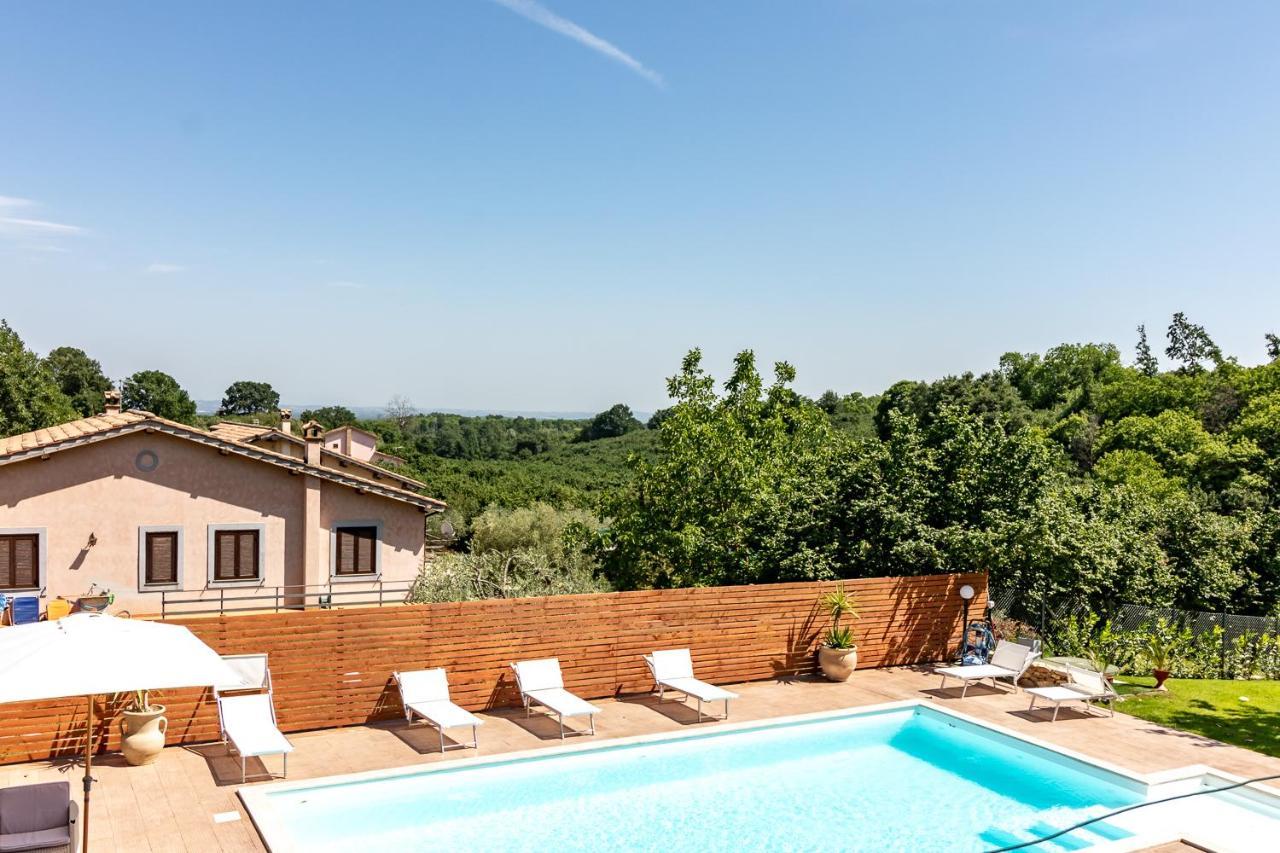 Villa Vacanze La Quercia Carbognano Екстериор снимка