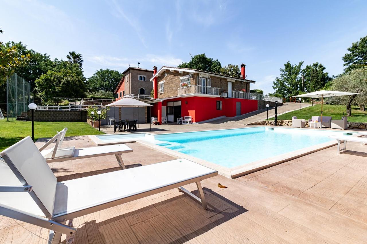 Villa Vacanze La Quercia Carbognano Екстериор снимка