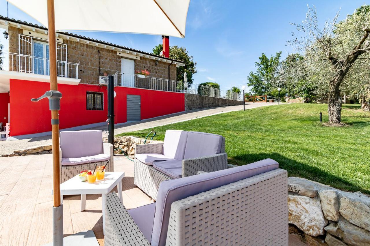 Villa Vacanze La Quercia Carbognano Екстериор снимка
