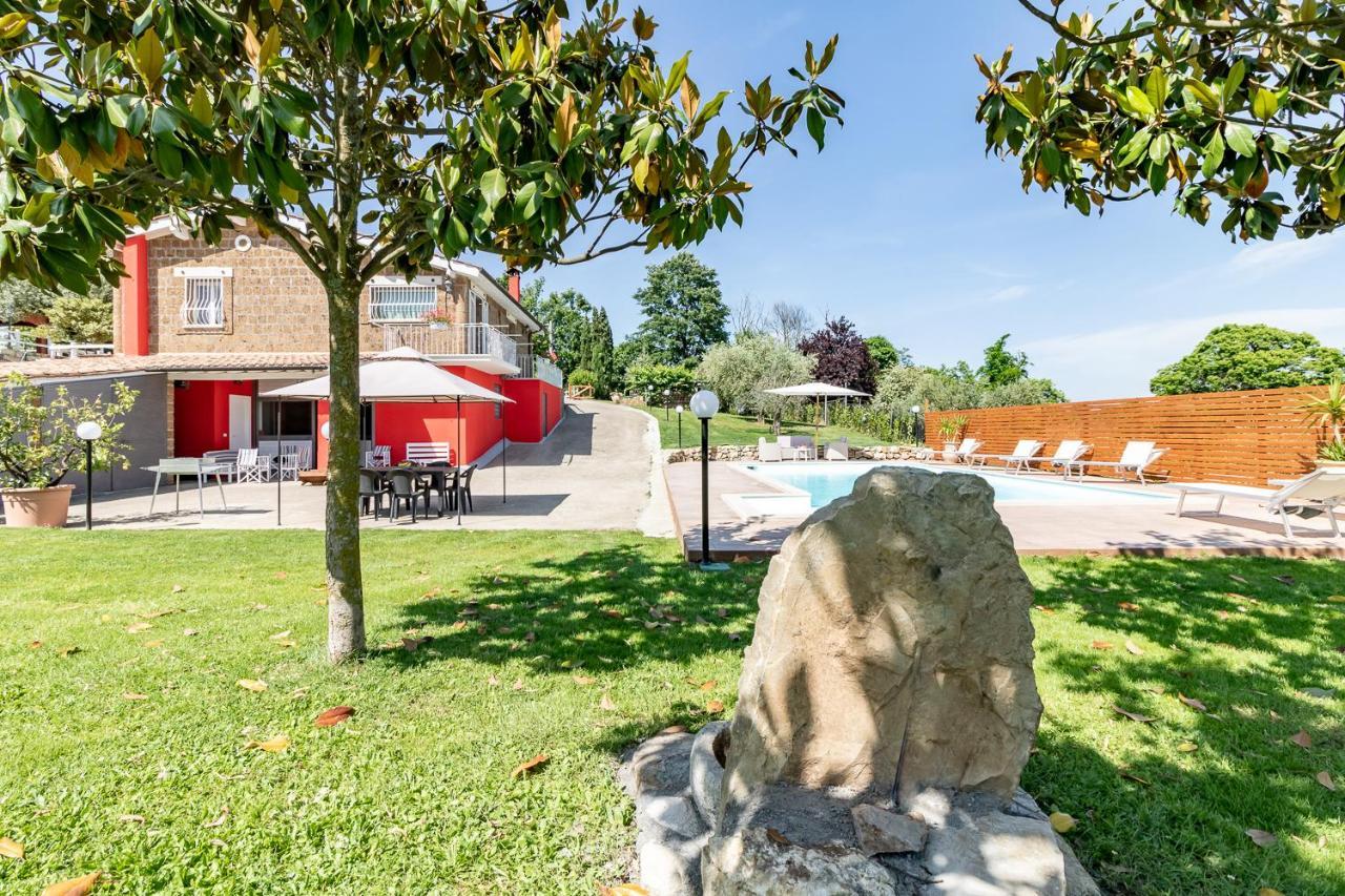 Villa Vacanze La Quercia Carbognano Екстериор снимка